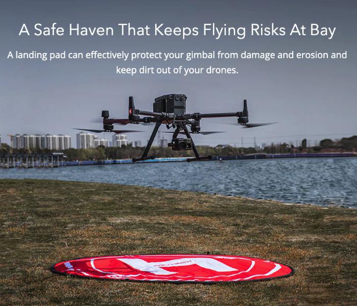 UniOEM PGYTECH 110cm Landing Pad for Drones (Weighted)